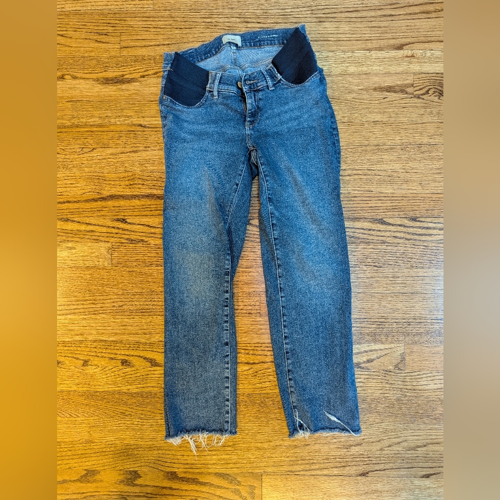 DL1961 Blue Ankle Cropped Jeans